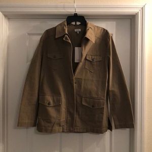 Tan Military Style Jacket
